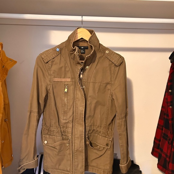 H&M Tan Utility Jacket - Picture 1 of 1